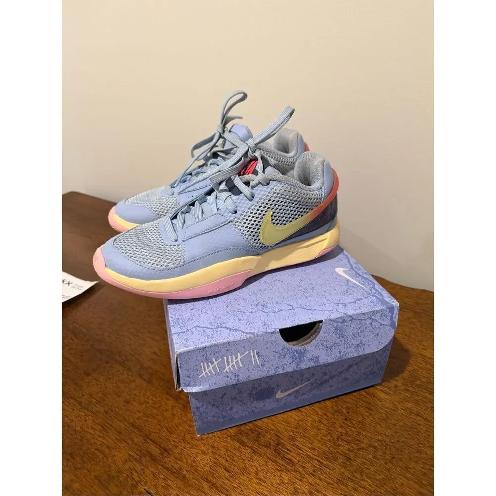 Nike Ja 1 Day One Morant Basketball Sneakers Men’s 5, Women’s Youth 6.5, Cobalt